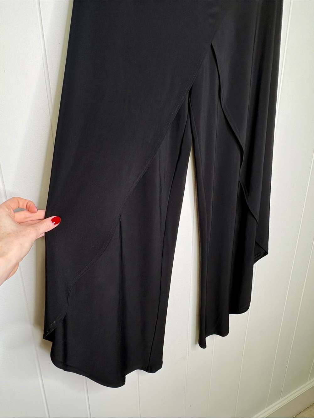 Sympli Rapt Pant Black Women’s Size 10 Laganlook Wide Leg Culotte Capris Crop - Picture 6 of 8